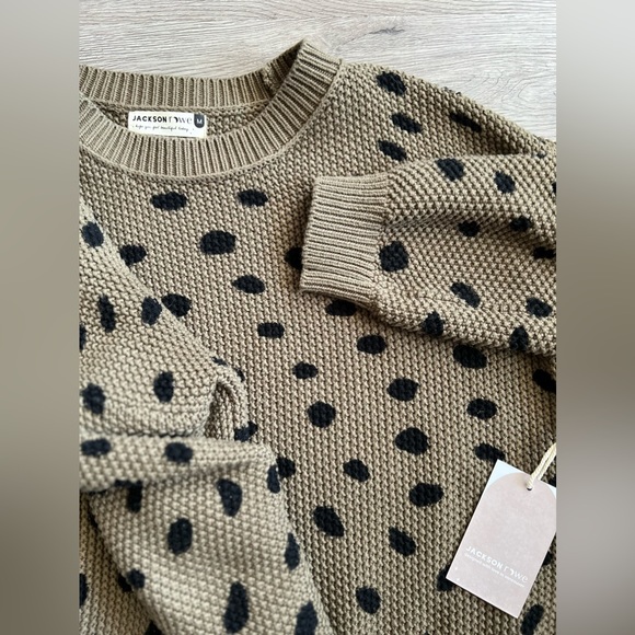 Jackson Rowe Tops - Jackson Rowe Chukar Sweater Basil Size Medium